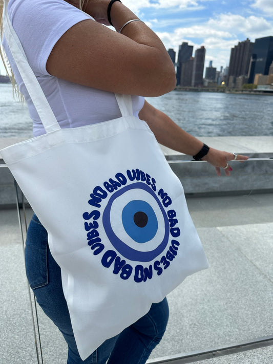 No Bad Vibes Tote