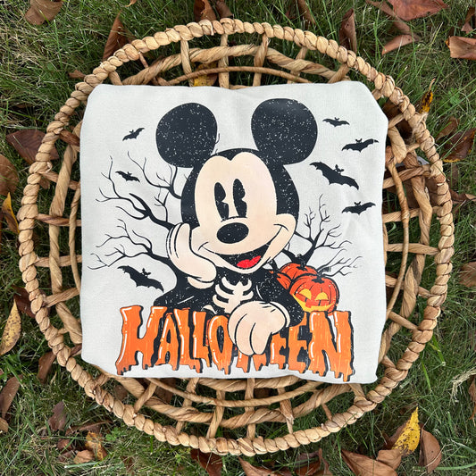 Mouse Ears Halloween Sweatshirt Adult